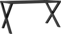 vidaXL - Salontafelpoten - X-frame - 80x40x43 - cm - gietijzer