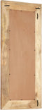 vidaXL - Spiegel - handgesneden - 110x50x2,5 - cm - massief - mangohout
