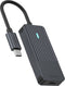 Rapoo USB-C Hub, USB-C naar USB-C, grijs