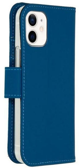 Accezz iPhone 12 Mini - Flip cover - Krasbestendig Schokbestendig - Blauw