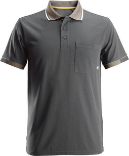 Snickers 2724 AllroundWork - Polo Shirt - 37.5® technologie - Staal Grijs - XXL