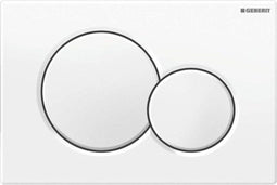 Geberit Sigma 01 - Bedieningspaneel - Dual flush - Wit