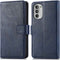 iMoshion Hoesje Geschikt voor Motorola Moto G82 / Moto G52 Hoesje Met Pasjeshouder - iMoshion Luxe Bookcase - Donkerblauw