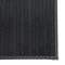 vidaXL - Vloerkleed - rechthoekig - 70x200 - cm - bamboe - grijs