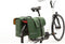 New Looxs Odense Double - Dubbele Fietstas - Geschikt voor MIK Bagagedrager - Waterafstotend Polyester - 39 Liter - Groen