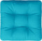 vidaXL - Palletkussen - 50x50x12 - cm - stof - turquoise