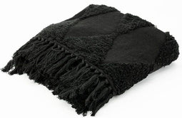 By-Boo Plaid Wabi - Zwart