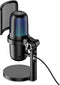 Nedis GSMIC210BK - USB Streaming Microfoon - RGB Verlichting en Popfilter