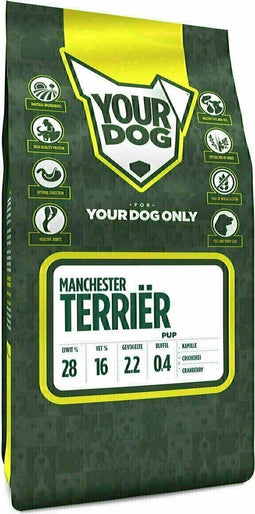 Yourdog Manchester terriër Rasspecifiek Puppy Hondenvoer 6kg | Hondenbrokken