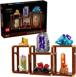 LEGO Ideas - Mineralenverzameling Set - 6 mineralen - (21362)