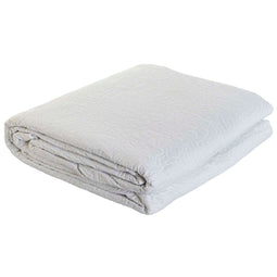 Sprei DKD Home Decor Wit Bed van 180 270 x 270 x 1 cm