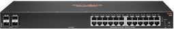 Aruba 6000 - Managed Switch - 24x 1Gbps Ethernet poorten - 4x SFP - Layer 3 - QoS - 1U Rack-montage