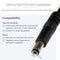 StarTech - 1m USB naar 5V DC Plug Type N Voedingskabel - USB A naar 5,5mm DC - Zwart
