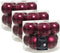 10x stuks kerstballen framboos roze (magnolia) van glas 6 cm - mat/glans - Kerstboomversiering