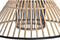 Plafondlamp DKD Home Decor Natuurlijk 50 W (63 x 63 x 31 cm)