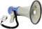 Velleman Megafoon - 25 W - Sirene spreekfunctie fluittoon - Grijs