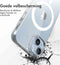 iMoshion Hoesje Geschikt voor iPhone 14 Hoesje - iMoshion Rugged Air Geschikt voor MagSafe case - Transparant