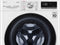 LG F4WR7012 - Wasmachine - 11 kg - 1350 tpm - TurboWash™ 39 - AI DD™ - Steam - Wit met zwarte deur