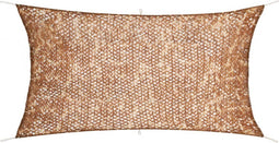 vidaXL - Camouflagenet - met - opbergtas - 4x7 - m - beige