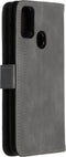 iMoshion Hoesje Geschikt voor Samsung Galaxy M30s / M21 Hoesje Met Pasjeshouder - iMoshion Luxe Bookcase - Grijs
