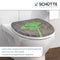 SCHÜTTE WC-Bril 82154 GINGKO&WOOD - Duroplast - Soft Close - Verchroomde Scharnieren - Decor - 1-zijdige Print