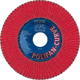 PFERD - Lamellenschijf Keramisch (radiaal) - PFR 125-M CO 60 SGP CURVE STEELOX