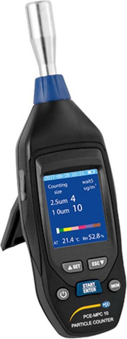 PCE Instruments PCE-MPC 10 Fijnstofmeter Temperatuur, Luchtvochtigheid