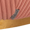 Richmond Bank Waylon Pink velvet + rib (Pink)