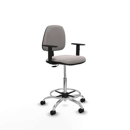 Piqueras y Crespo B1D05RN - Bureaustoel - Hoogteverstelbaar met armleuning - Wit
