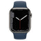 Apple Watch Series 7 - 45mm - Roestvrij staal - Grafiet - GPS + Cellular