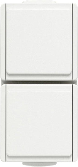 N & L 22563 Compleet Opbouwdoos spatwaterdicht Wit 1 stuk(s)