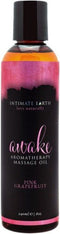 Intimate Earth - Massage Olie Awake 240 ml