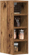 vidaXL - Hangkast - 20x29,5x60 - cm - bewerkt - hout - oud - houtkleurig