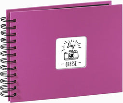 Hama Spiraalalbum "Fine Art", 24 x 17 cm, 50 zwarte pagina's, pink