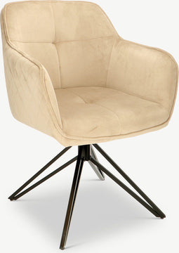 Orville eetkamerstoel Venice beige