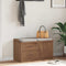 vidaXL - Gangbankje - SANDNES - 87x40x50 - cm - massief - grenenhout