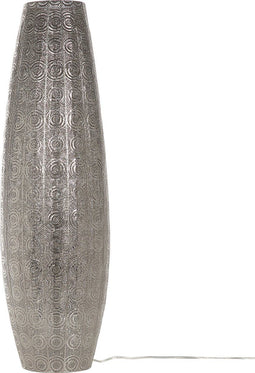 MARINGA - Staande lamp - Zilver - Metaal