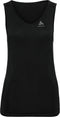 ODLO Suw Top - V-Neck Singlet Performance X-Light - Koelende Ceramicool stof - Black - Maat XL