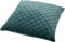 Dutch Decor HARON - Sierkussen velvet 45x45 cm - Sagebrush Green - groen - effen - Inclusief binnenkussen