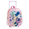 3D-schoolrugzak met Wielen Minnie Mouse Roze 25,0 x 31,0 x 10,0 cm