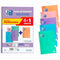 Oxford Set Notitieboekjes Oxford Write&Erase 5 Onderdelen Multicolour Din A4 80 Lakens