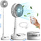 Vulpes Goods® Tech - Ventilator PRO - Draadloos Oplaadbaar - 4in1 Verstelbaar Ultra Stil 12dB - Premium White