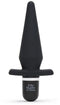 Fifty Shades Siliconen Vibrating Buttplug - Zwart