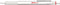 rOtring 600 - Balpen - Navulbaar - Zwarte inkt - Parelwit