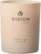 Visign Nature Geurkaars Glas - Kaars - Frisse & Kruidige geur - Sojawas - No Planet B - +/- 30 Branduren