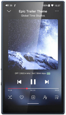 FiiO M21 - Draagbare audioplayer - Desktopmodus - Blauw
