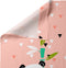 Set beddengoed HappyFriday Moshi Moshi Panda garden Roze Wieg voor baby's 2 Onderdelen