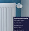 Plieger Compact Paneelradiator Type 22 - 1274 W - 40 cm x 100 cm - Wit
