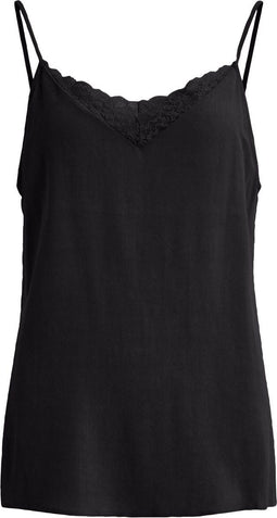 VILA Lace Singlet - Spaghetti top met V-hals - 100% Viscose