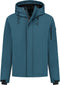 Travelin' Esben - Gewatteerd softshell jas - Water- en winddicht - Donkerblauw (XXL)